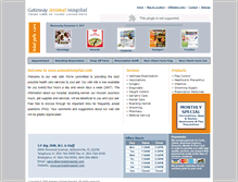 Tablet Screenshot of animalshospital.com